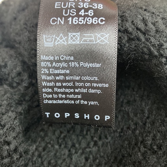 TOPSHOP Maternity Sweater Turtle Neck - Picture 3 of 3